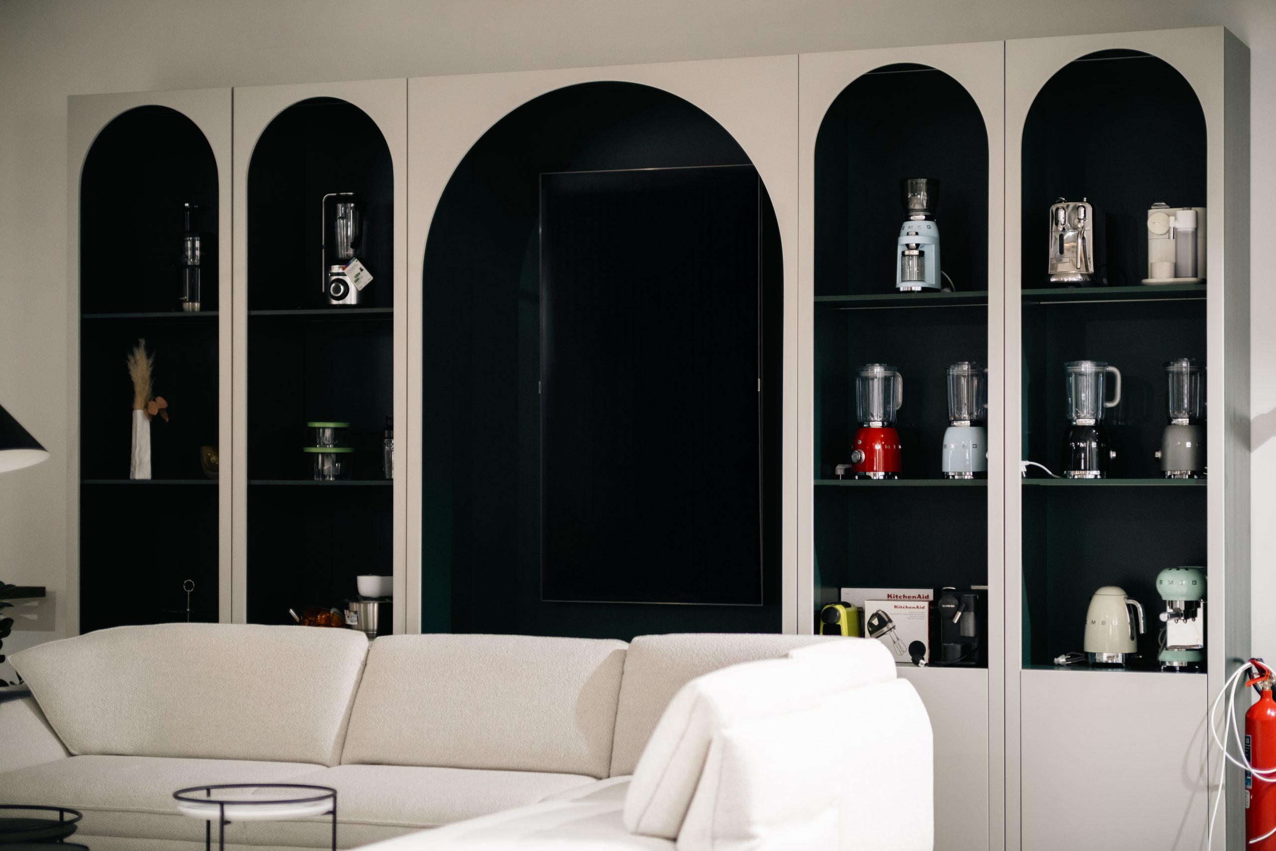 Mobilier Living cu arcade - OUTLET