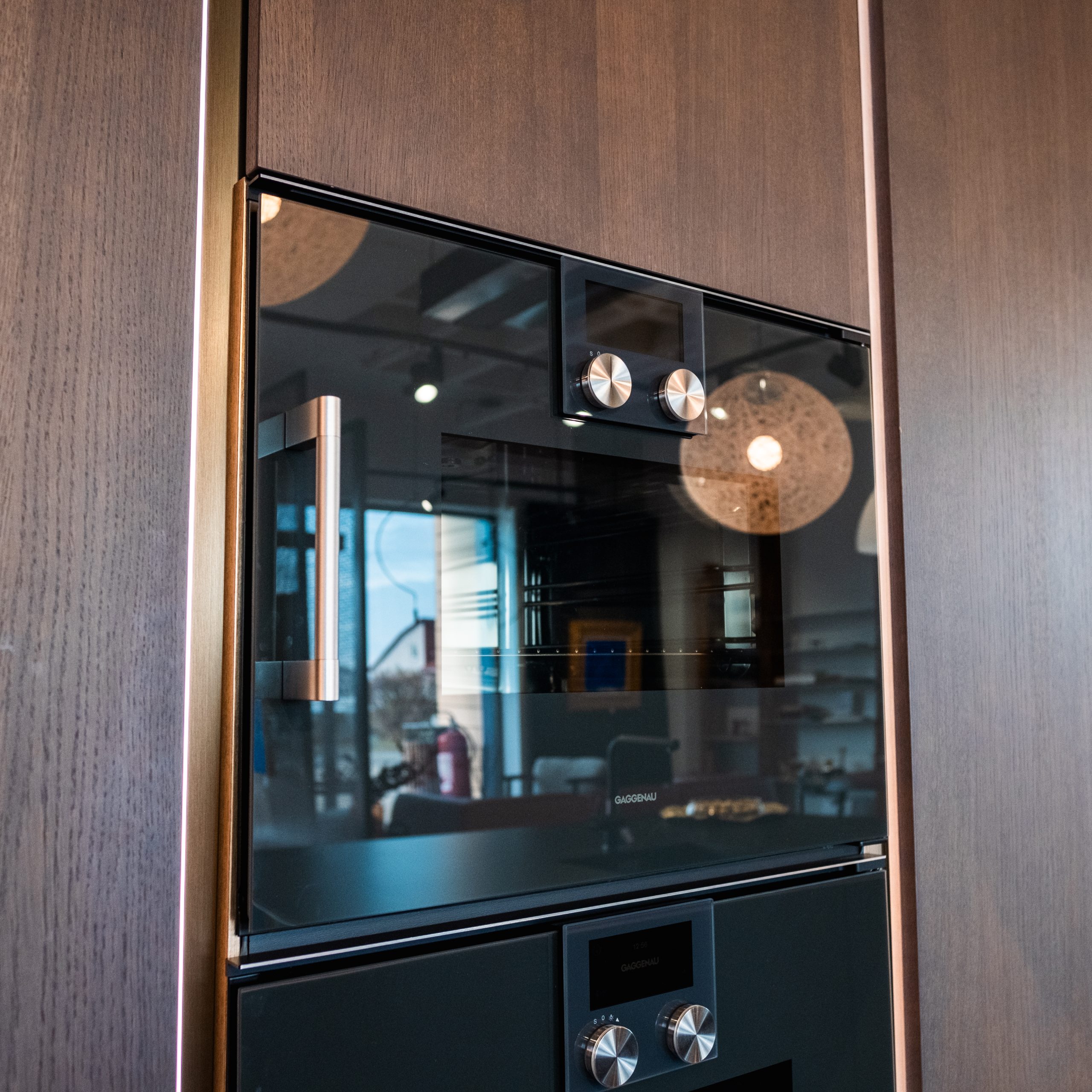 Cuptor combi cu aburi BSP270101 Antracit 60x45cm seria 200 - OUTLET - GAGGENAU - imagine 2