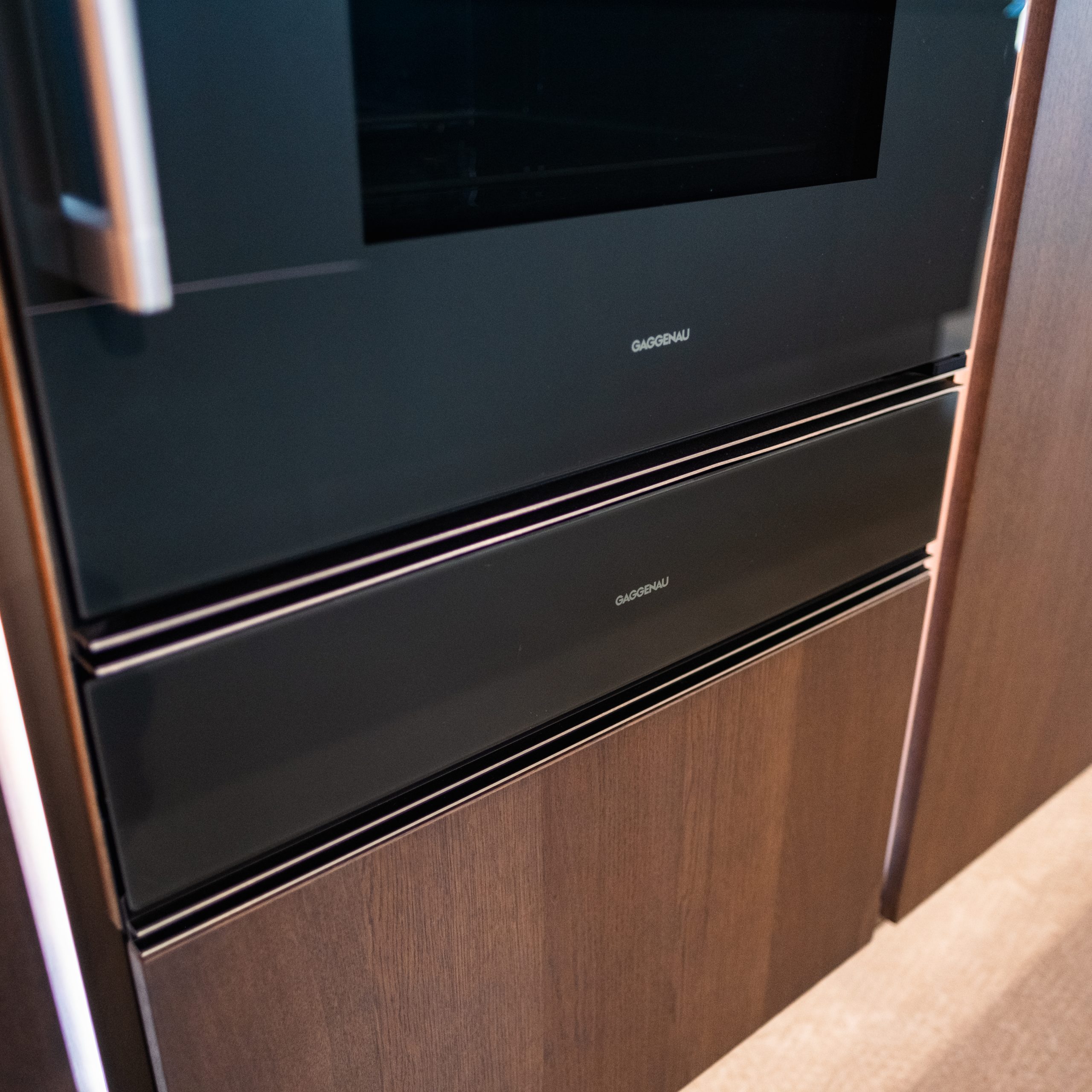 Sertar termic WSP221100 antracit 60x14cm seria 200 - OUTLET - GAGGENAU - imagine 3