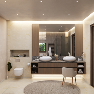 Mobilier baie matrimoniala Noce Canaletto - OUTLET