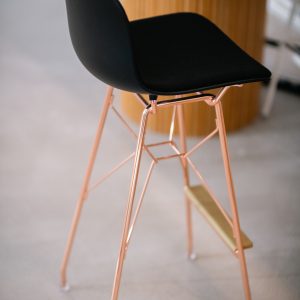 Scaun bar cu finisaj cupru Troy - OUTLET