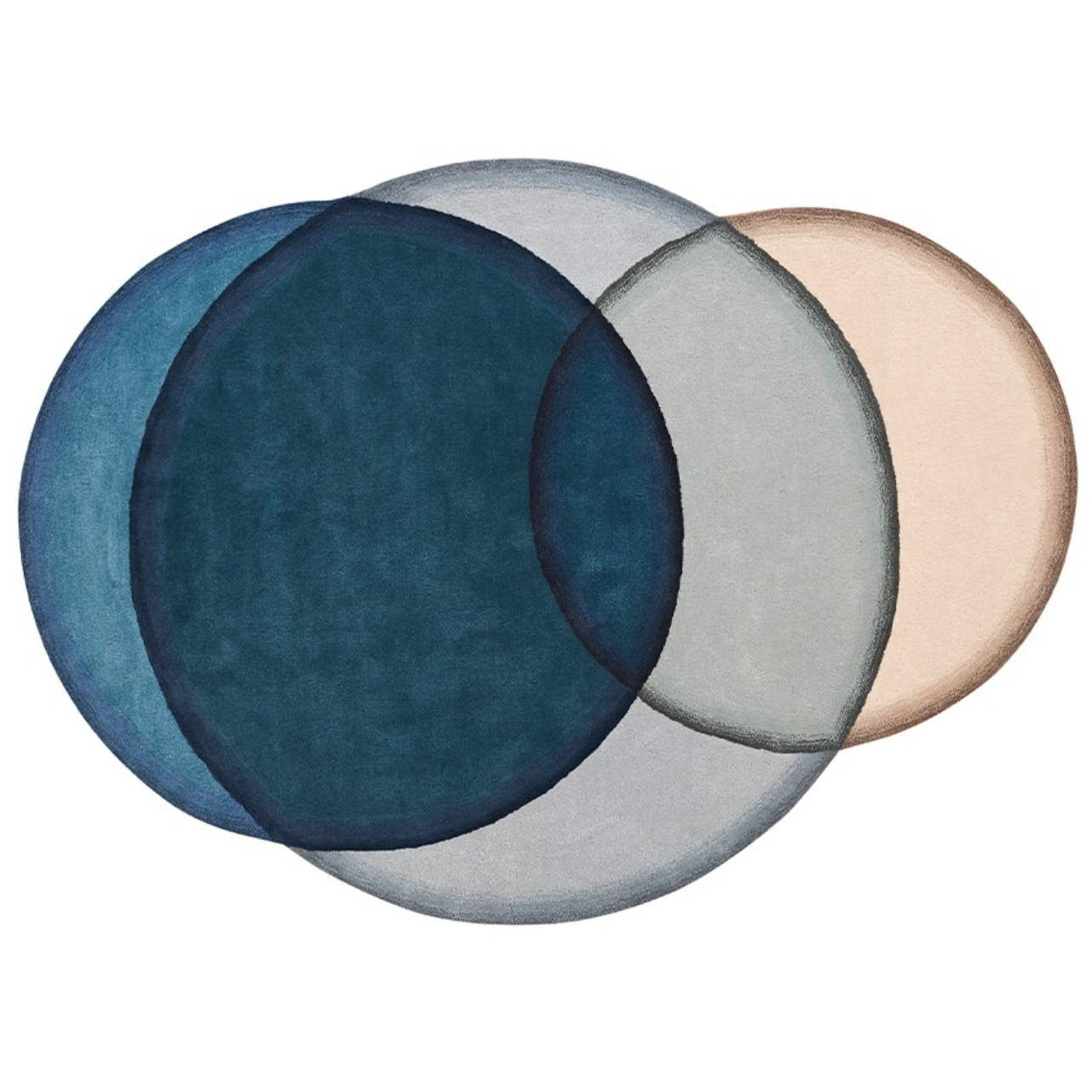 Covor Crystal Blue lana 100%_GAN-164389 - OUTLET - GAN Rugs